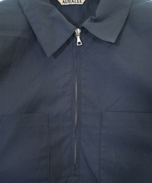 AURALEE（オーラリー）カジュアルシャツ 紺 サイズ:1(XXS位) メンズ/2200670091010