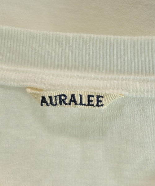 AURALEE（オーラリー）Tシャツ・カットソー 白 サイズ:5(L位) メンズ/2200673001023