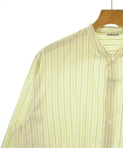 AURALEE（オーラリー）カジュアルシャツ 白 サイズ:4(M位) メンズ/2200673067012