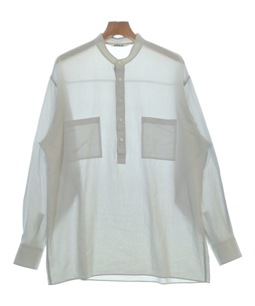 AURALEE(オーラリー)カジュアルシャツ グレー サイズ:5(L位)/2200673101044