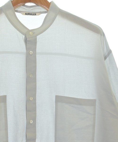 AURALEE（オーラリー）カジュアルシャツ グレー サイズ:5(L位) メンズ/2200673101044