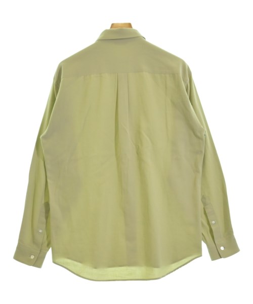 AURALEE（オーラリー）カジュアルシャツ 緑 サイズ:3(S位) メンズ/2200673411020
