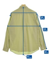 AURALEE（オーラリー）カジュアルシャツ 緑 サイズ:3(S位) メンズ/2200673411020