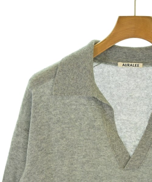 AURALEE（オーラリー）ニット・セーター グレー サイズ:4(M位) メンズ/2200673424051