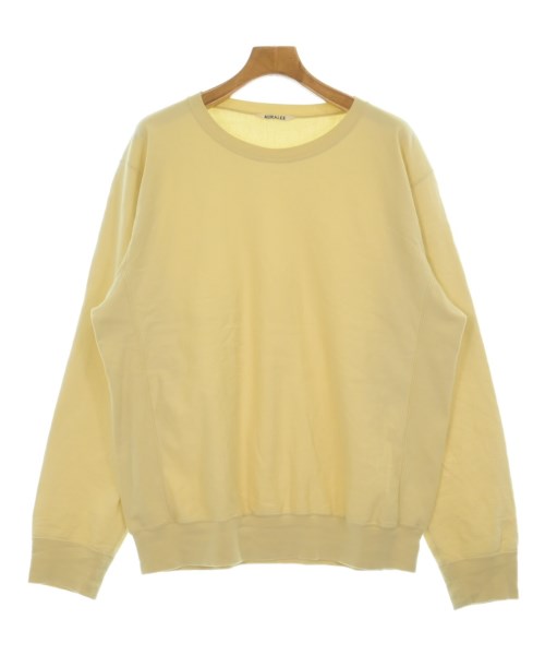 AURALEE(オーラリー)スウェット 黄 サイズ:5(L位)/2200673723024