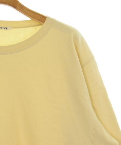 AURALEE（オーラリー）スウェット 黄 サイズ:5(L位) メンズ/2200673723024