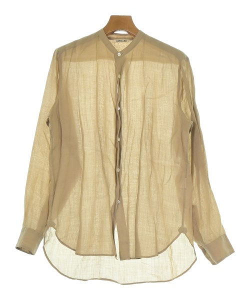 AURALEE(オーラリー)カジュアルシャツ ベージュ サイズ:3(S位)/2200674009059