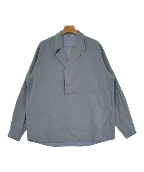 AURALEE(オーラリー)カジュアルシャツ 青 サイズ:5(L位)/2200663357321