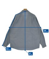 AURALEE（オーラリー）カジュアルシャツ 青 サイズ:5(L位) メンズ/2200663357321