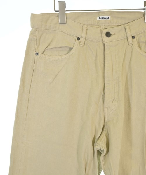 AURALEE（オーラリー）デニムパンツ ベージュ サイズ:5(L位) メンズ/2200663357376