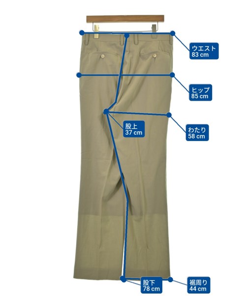 AURALEE（オーラリー）スラックス カーキ サイズ:5(L位) メンズ/2200663357413