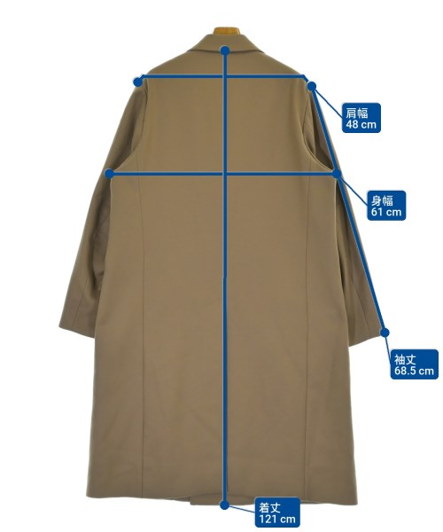 AURALEE（オーラリー）チェスターコート ベージュ サイズ:5(L位) メンズ/2200674276017