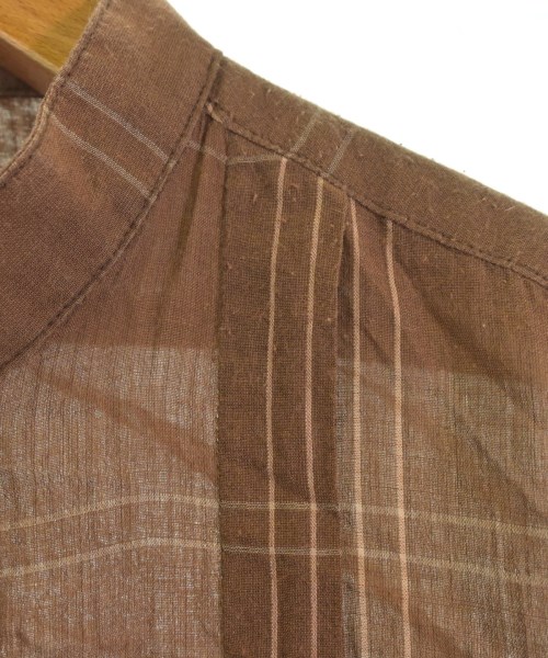 AURALEE（オーラリー）カジュアルシャツ 茶 サイズ:3(S位) メンズ/2200674305038