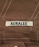 AURALEE（オーラリー）カジュアルシャツ 茶 サイズ:3(S位) メンズ/2200674305038