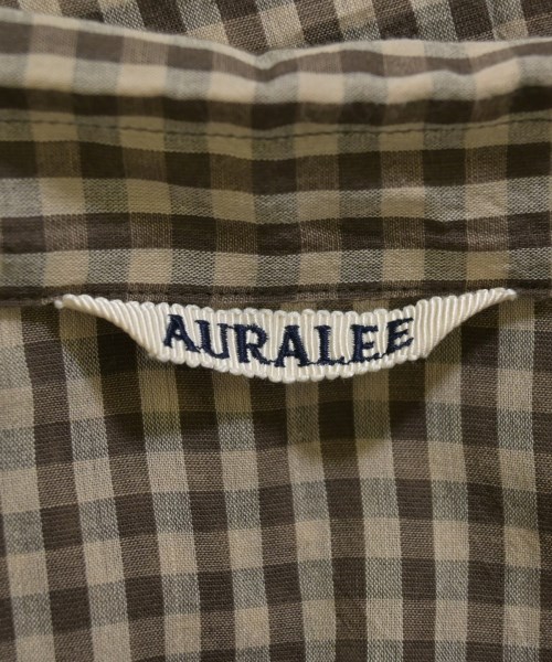 AURALEE（オーラリー）カジュアルシャツ ベージュ サイズ:4(M位) メンズ/2200671497200