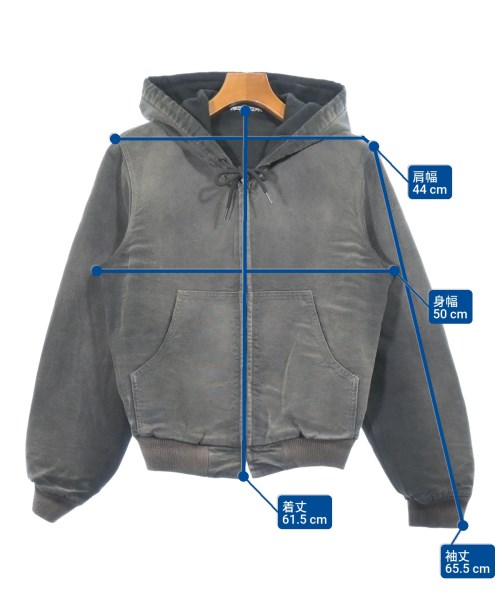 AURALEE（オーラリー）ブルゾン グレー サイズ:3(S位) メンズ/2200671519025