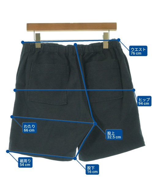AURALEE（オーラリー）ショートパンツ 紺 サイズ:4(M位) メンズ/2200672175084