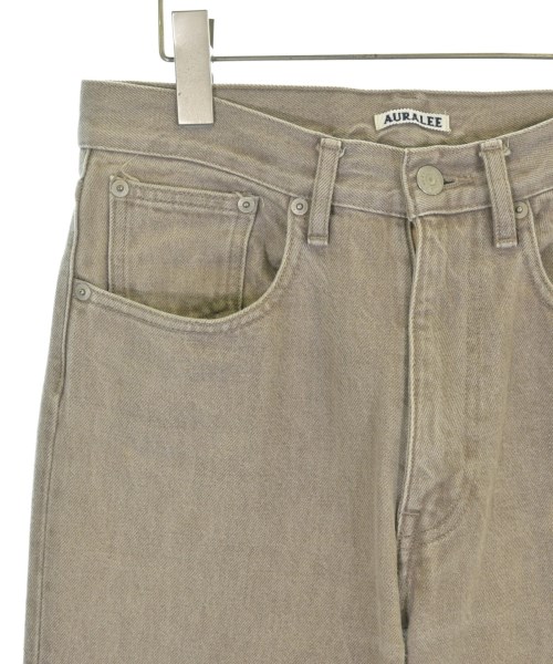 AURALEE（オーラリー）デニムパンツ ベージュ サイズ:28(S位) メンズ/2200675850070