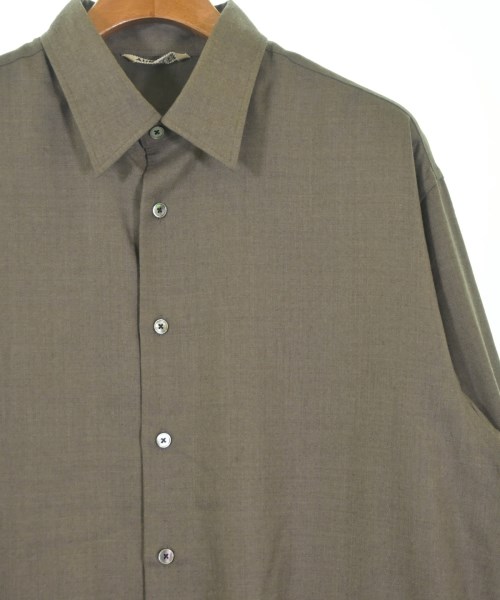 AURALEE（オーラリー）カジュアルシャツ 茶 サイズ:3(S位) メンズ/2200676011012