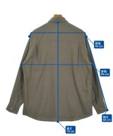 AURALEE（オーラリー）カジュアルシャツ 茶 サイズ:3(S位) メンズ/2200676011012