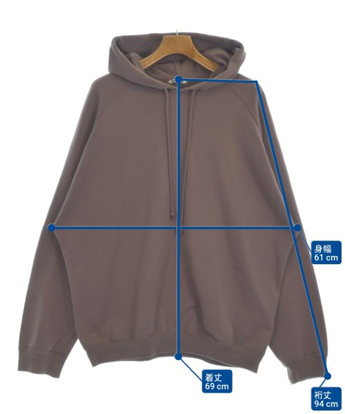 AURALEE（オーラリー）パーカー 紫 サイズ:5(L位) メンズ/2200676326024