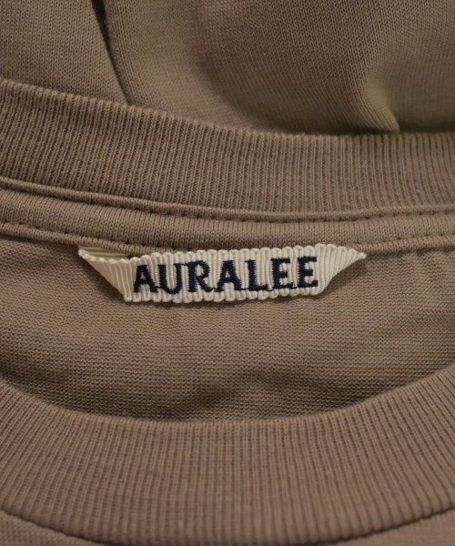 AURALEE（オーラリー）Tシャツ・カットソー 茶 サイズ:4(M位) メンズ/2200676326062