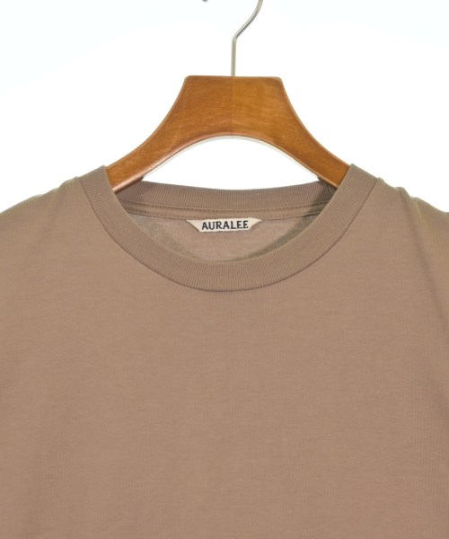 AURALEE（オーラリー）Tシャツ・カットソー 茶 サイズ:4(M位) メンズ/2200676326062