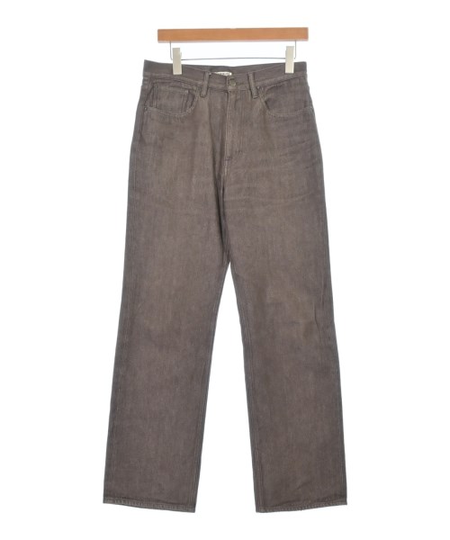 AURALEE(オーラリー)デニムパンツ 茶 サイズ:30(M位)/2200676397024