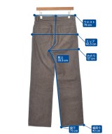 AURALEE（オーラリー）デニムパンツ 茶 サイズ:30(M位) メンズ/2200676397024