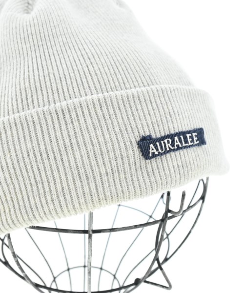AURALEE（オーラリー）ニットキャップ・ビーニー グレー サイズ:F メンズ/2200676442052
