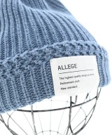 ALLEGE（アレッジ）ニットキャップ・ビーニー 青 サイズ:- メンズ/2200676442069
