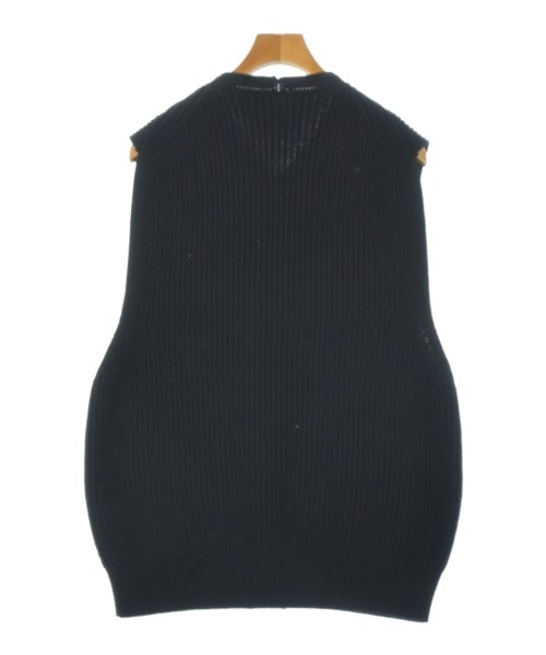 AURALEE（オーラリー）ベスト 黒 サイズ:5(L位) メンズ/2200667175099