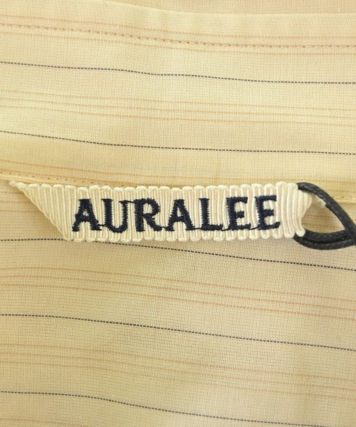 AURALEE（オーラリー）カジュアルシャツ ベージュ サイズ:3(S位) メンズ/2200676967012