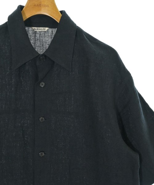 AURALEE（オーラリー）カジュアルシャツ 紺 サイズ:3(XL位) メンズ/2200674721265