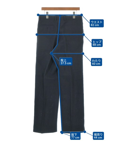 AURALEE（オーラリー）スラックス 紺 サイズ:4(M位) メンズ/2200674721272