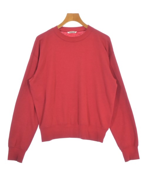AURALEE(オーラリー)スウェット 赤 サイズ:3(S位)/2200677292014