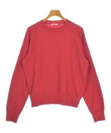 AURALEE（オーラリー）スウェット 赤 サイズ:3(S位) メンズ/2200677292014
