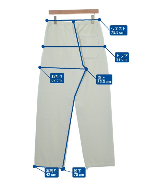 AURALEE（オーラリー）スウェットパンツ 緑 サイズ:4(M位) メンズ/2200677536033