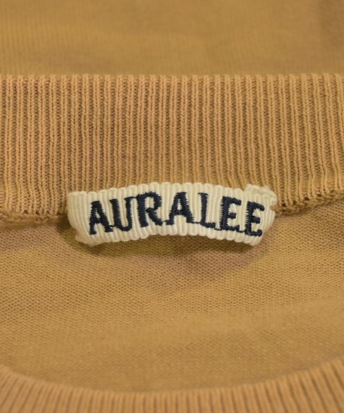 AURALEE（オーラリー）Tシャツ・カットソー ベージュ サイズ:4(M位) メンズ/2200678072066