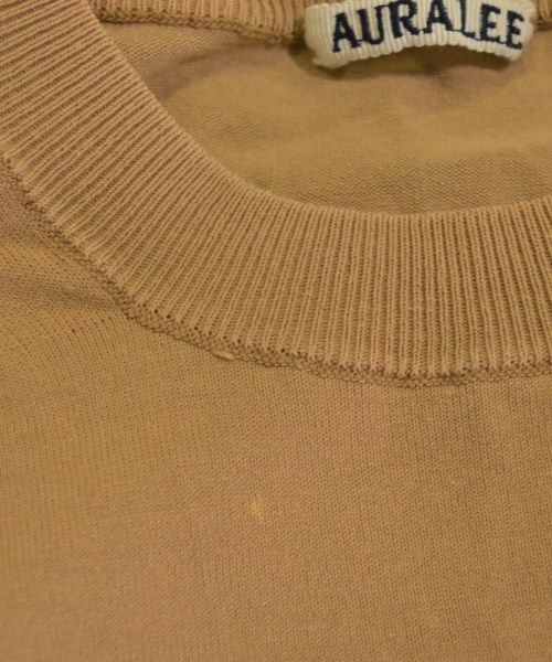 AURALEE（オーラリー）Tシャツ・カットソー ベージュ サイズ:4(M位) メンズ/2200678072066