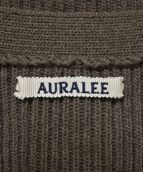 AURALEE（オーラリー）カーディガン 茶 サイズ:5(L位) メンズ/2200678657027