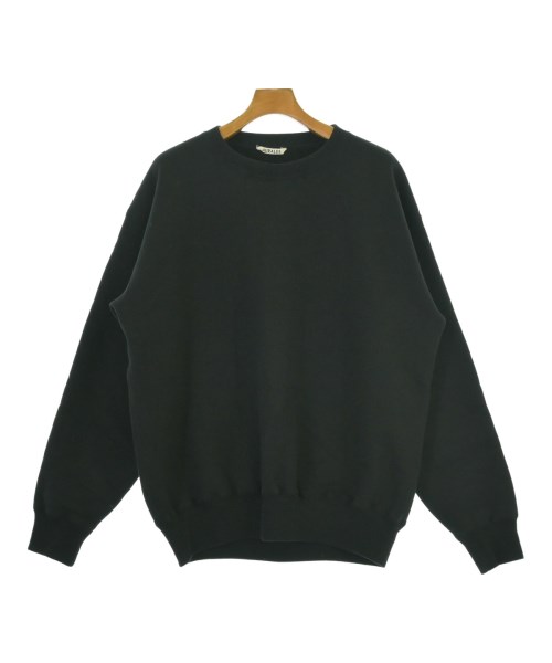 AURALEE(オーラリー)スウェット 黒 サイズ:3(S位)/2200678843024