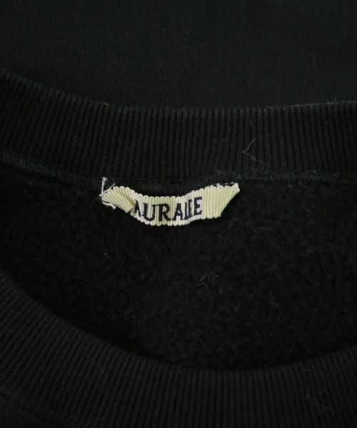 AURALEE（オーラリー）スウェット 黒 サイズ:3(S位) メンズ/2200678843024