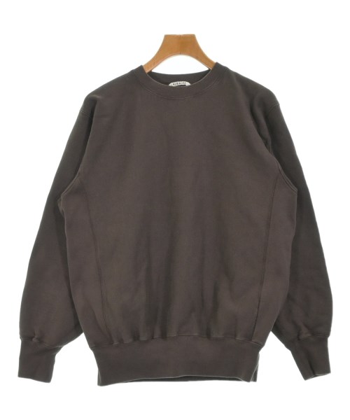 AURALEE(オーラリー)スウェット 茶 サイズ:4(M位)/2200679080091