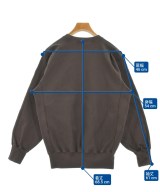 AURALEE（オーラリー）スウェット 茶 サイズ:4(M位) メンズ/2200679080091