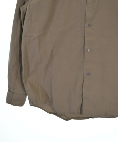 AURALEE（オーラリー）カジュアルシャツ 茶 サイズ:3(S位) メンズ/2200679080121
