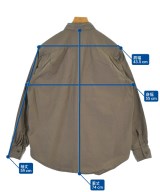 AURALEE（オーラリー）カジュアルシャツ 茶 サイズ:3(S位) メンズ/2200679080121