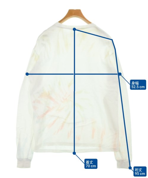 AURALEE（オーラリー）Tシャツ・カットソー 白 サイズ:-(L位) メンズ/2200679102069