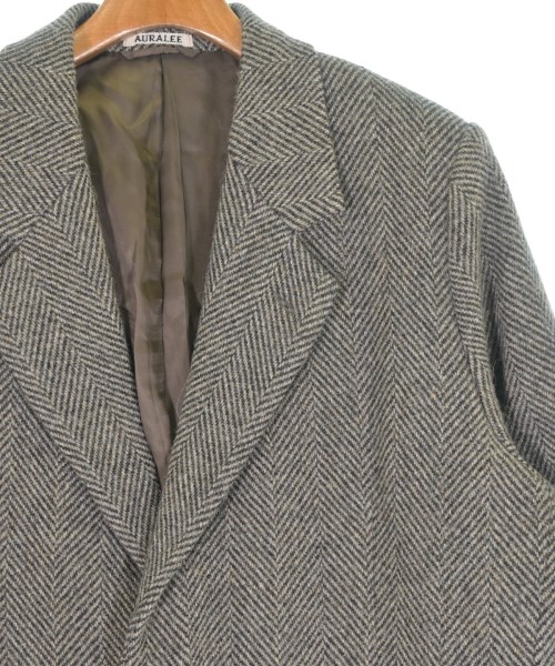 AURALEE（オーラリー）チェスターコート 茶 サイズ:4(M位) メンズ/2200675626019