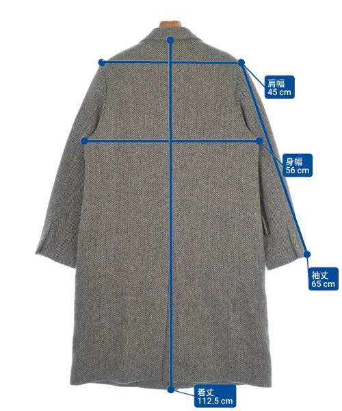 AURALEE（オーラリー）チェスターコート 茶 サイズ:4(M位) メンズ/2200675626019